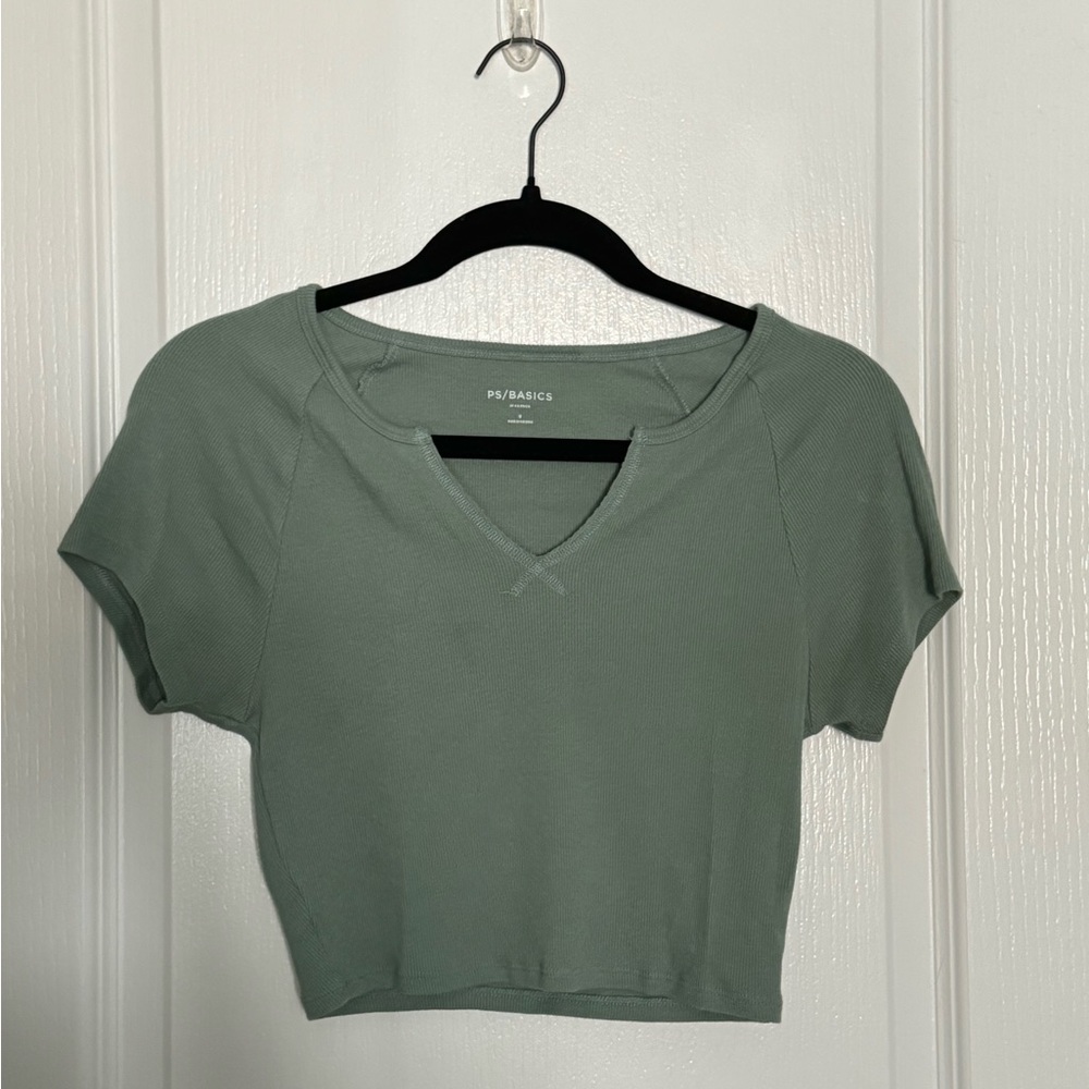 Green PAC Sun Basic V-neck (small)